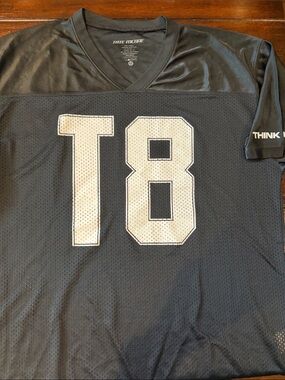 Tate McRae concert black mesh jersery